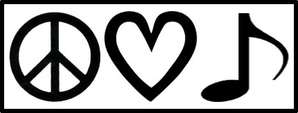 peace love music